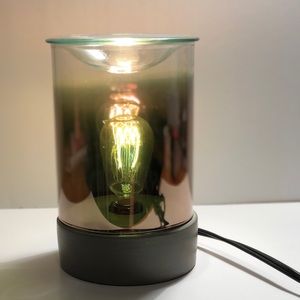 Scentsy Parlor lamp with Edison bulb